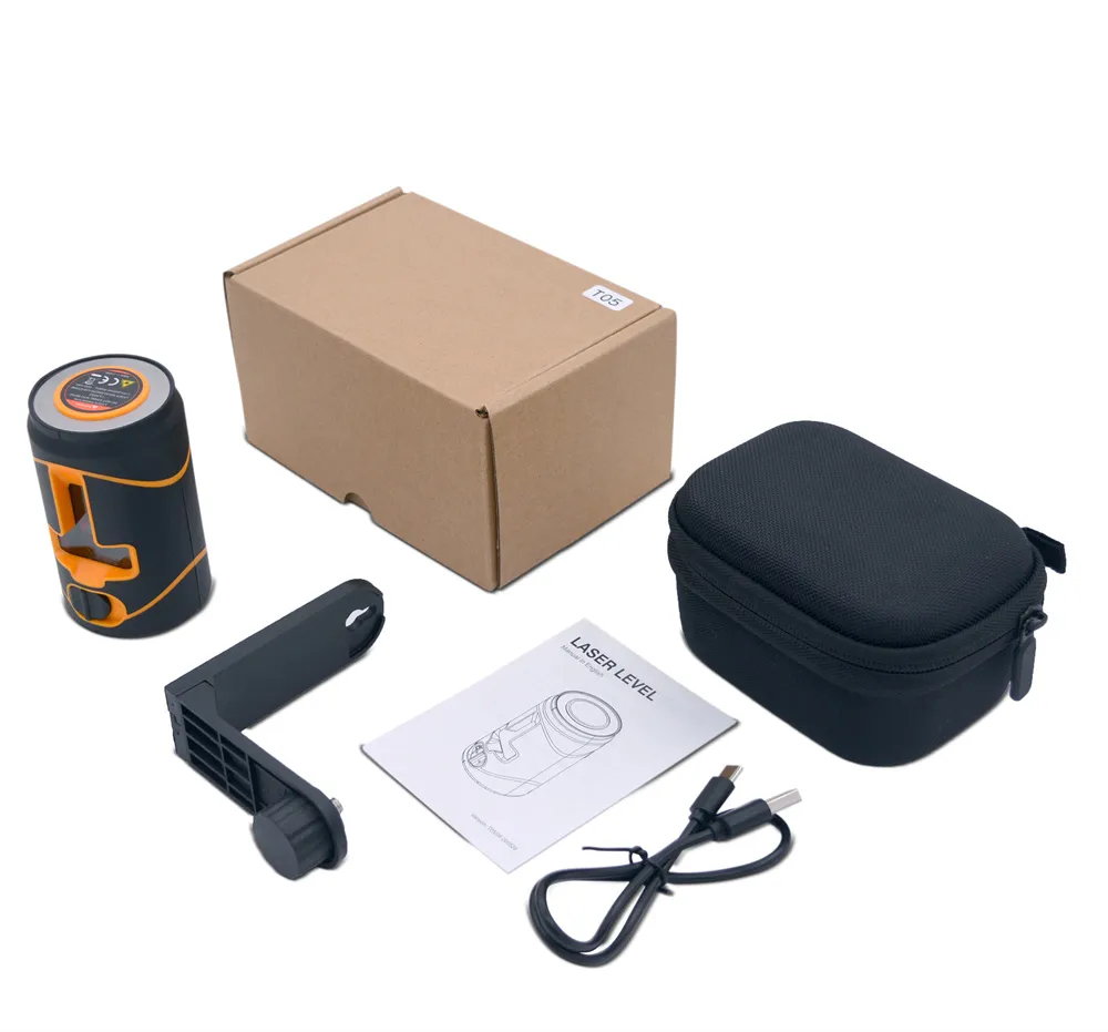 High Precision 2 Lines Green Laser Level T06