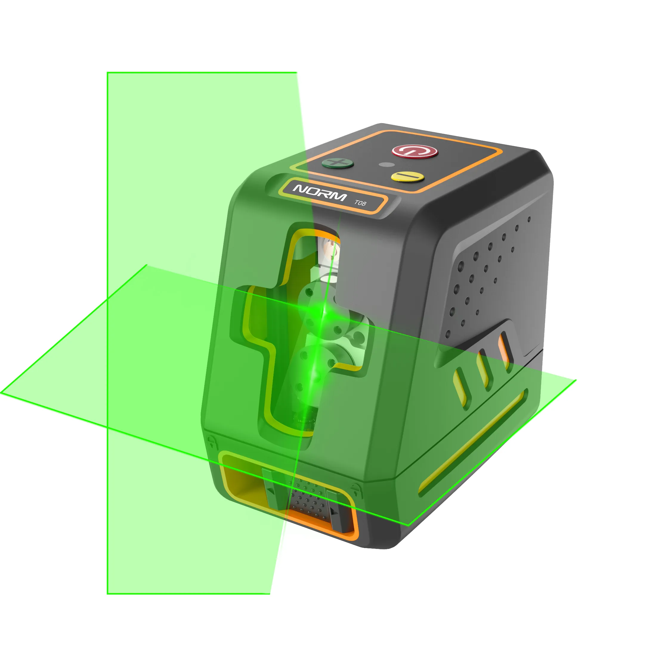 2 Lines Self-Leveling High Precision Green Laser Level T08