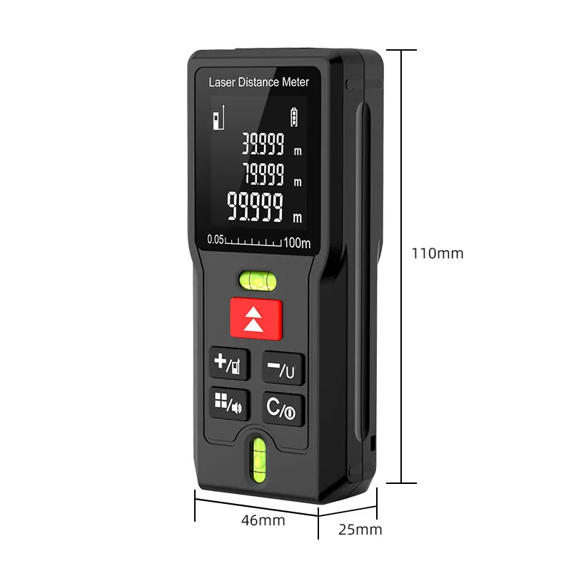 High-Precision 40m Laser Distance Meter for Professional & DIY Use MD40