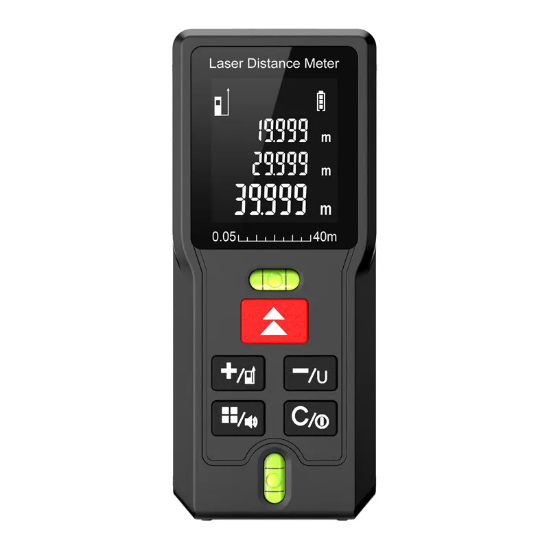 High-Precision 40m Laser Distance Meter for Professional & DIY Use MD40