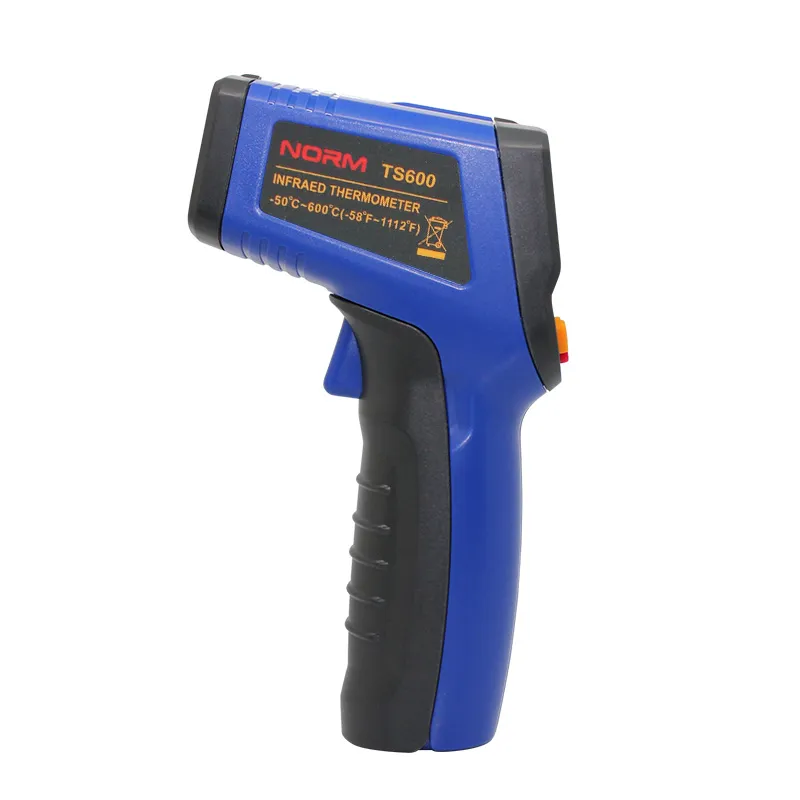 600 Celsius Non Contact Infrared Thermometer with Adjustable Emissivity TS600