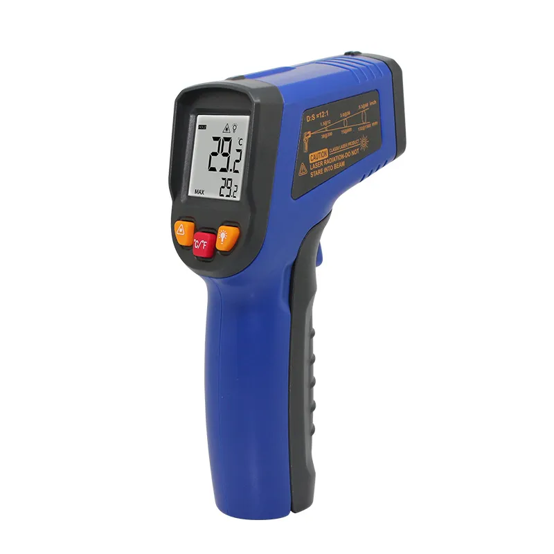 600 Celsius Non Contact Infrared Thermometer with Adjustable Emissivity TS600