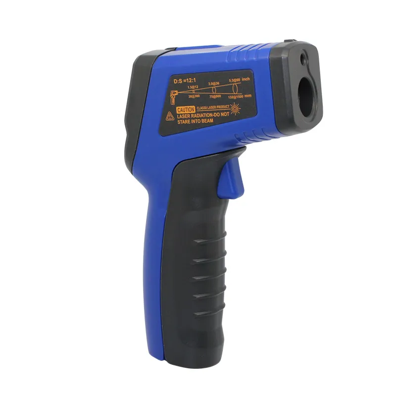 600 Celsius Non Contact Infrared Thermometer with Adjustable Emissivity TS600